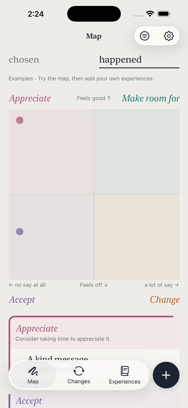 What Feels Good screenshot